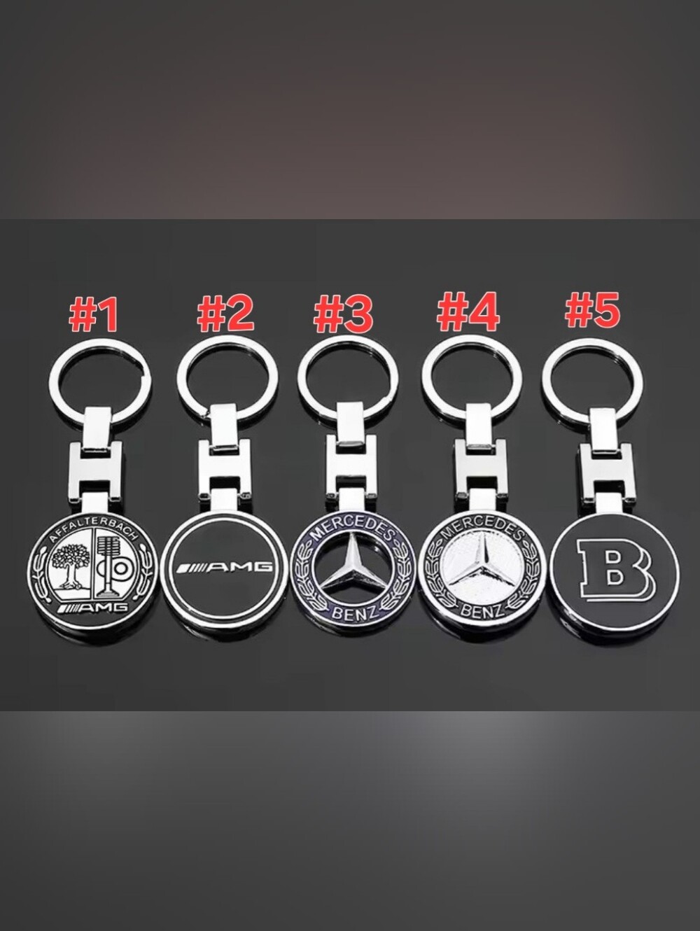 New AMG/Mercedes Style Metal Keychain